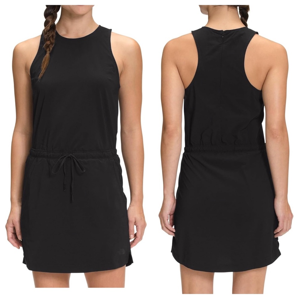 The North Face Never Stop Wearing Adventure Dress Black Women's Sz XL